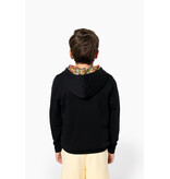 Kariban K4014 | Kinder sweater met contrasterende capuchon met motief