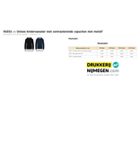 Kariban K4014 | Kinder sweater met contrasterende capuchon met motief