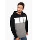 Kariban K4016 | Driekleurige unisex sweater met capuchon