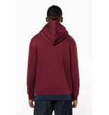 Kariban K4016 | Driekleurige unisex sweater met capuchon