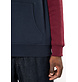 Kariban K4016 | Driekleurige unisex sweater met capuchon