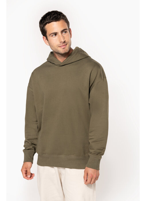 Kariban Oversized fleece sweater met capuchon