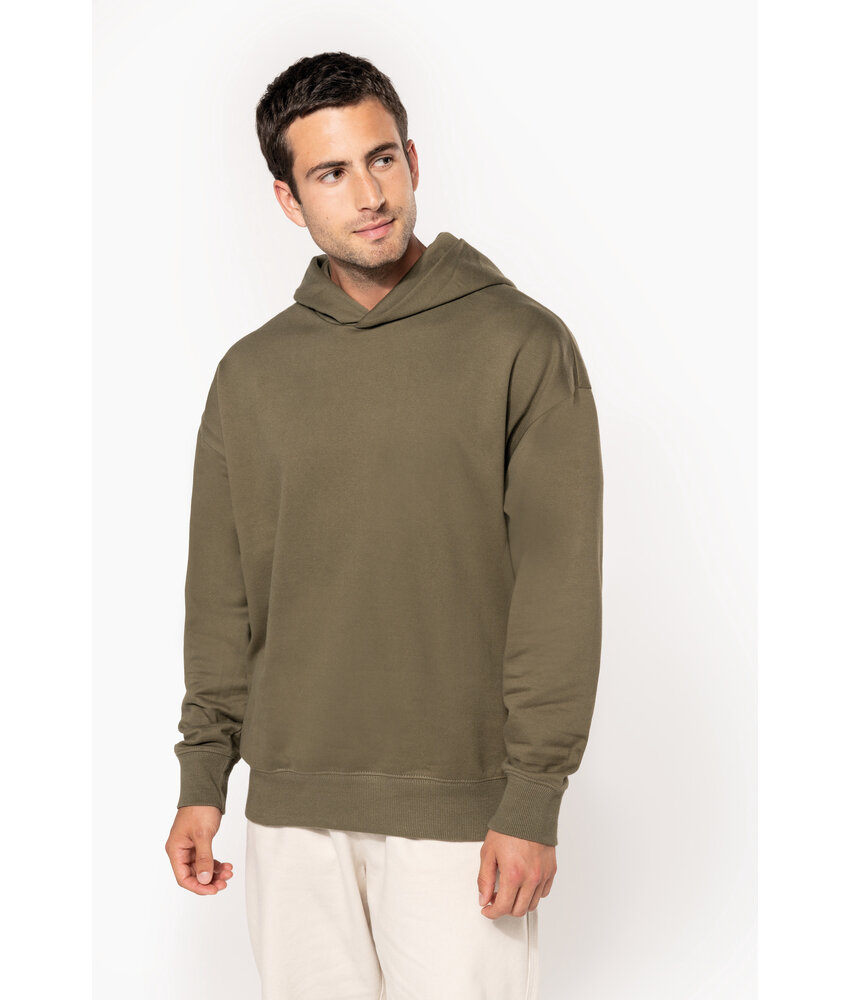 Kariban Oversized fleece sweater met capuchon