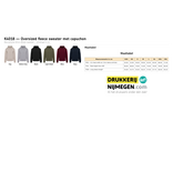 Kariban K4018 | Oversized fleece sweater met capuchon