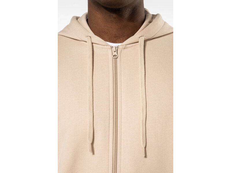 Kariban K4042 | Gerecyclede uniseks sweater met rits en capuchon