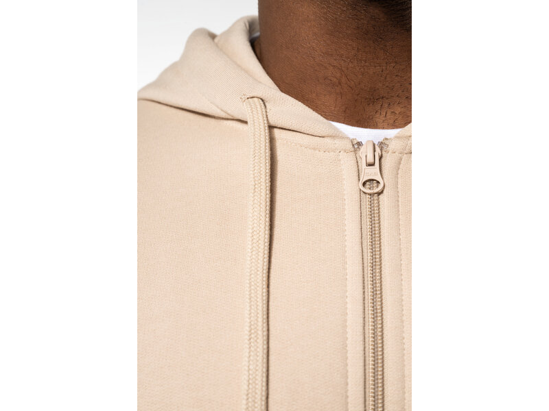 Kariban K4042 | Gerecyclede uniseks sweater met rits en capuchon