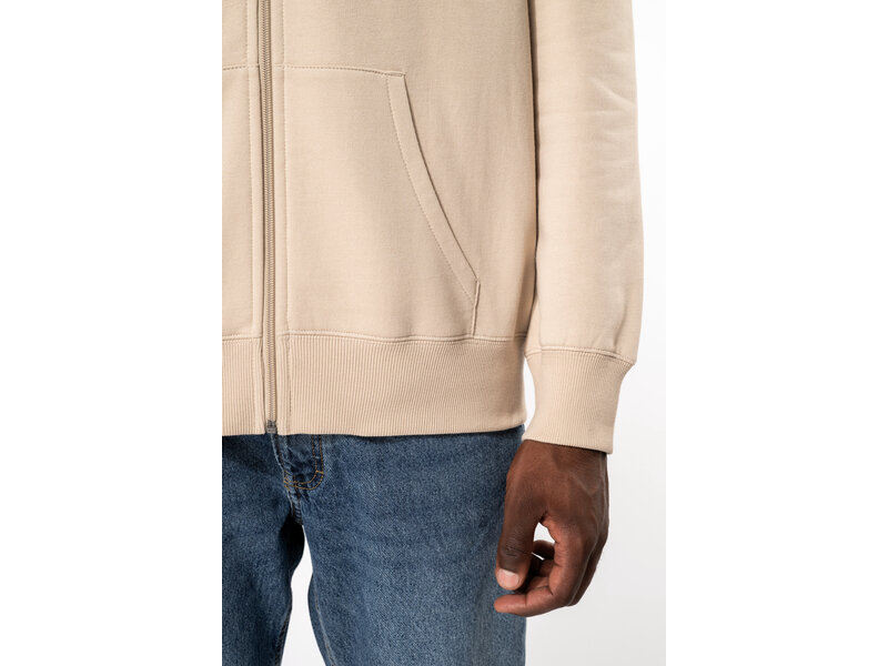 Kariban K4042 | Gerecyclede uniseks sweater met rits en capuchon