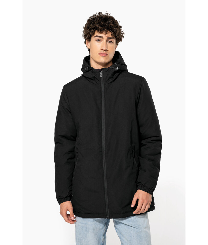 Kariban Unisex gerecyclede parka met capuchon