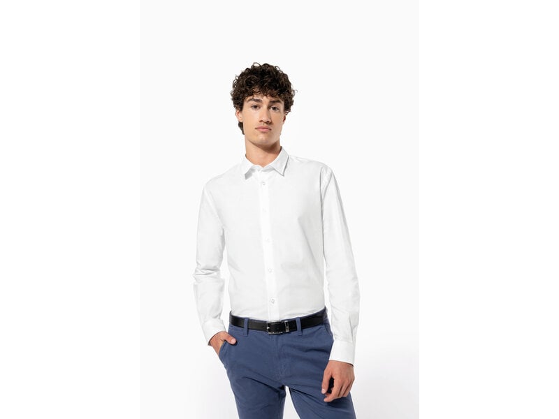 Kariban K595 | Heren overhemd Oxford lange mouwen