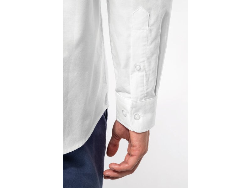 Kariban K595 | Heren overhemd Oxford lange mouwen