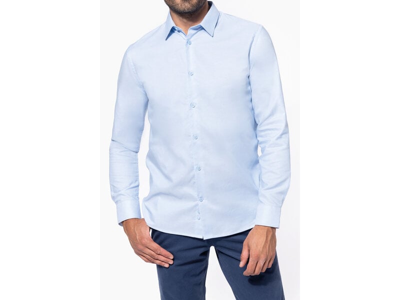 Kariban K595 | Heren overhemd Oxford lange mouwen