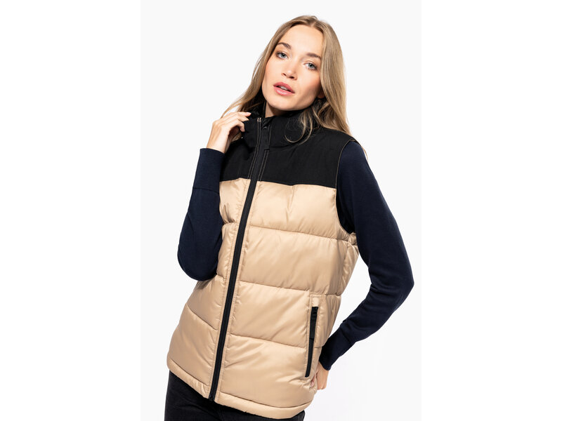 Kariban K6162 | Tweekleurige gewatteerde bodywarmer uniseks