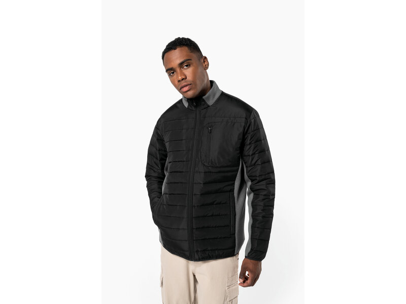 Kariban K6171 | Herenjack van twee stoffen