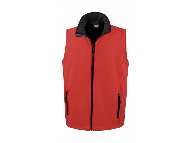 Result Core Printable Soft Shell Bodywarmer