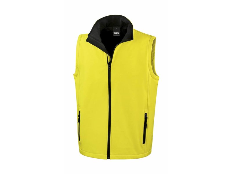 Result Core Printable Soft Shell Bodywarmer