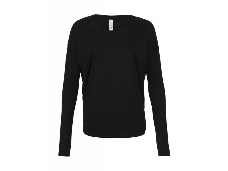 Bella + Canvas Long Sleeve Flowy 2x1 Viscose T-Shirt