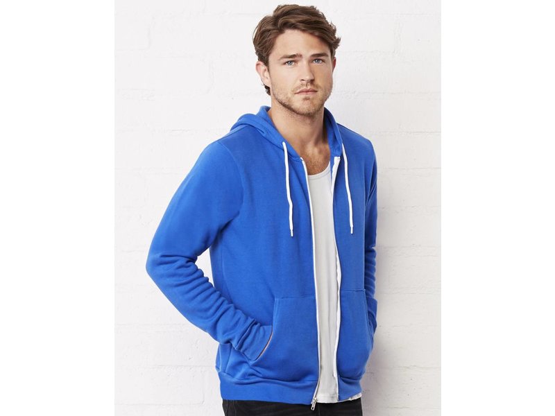 Bella + Canvas Unisex Zip-up Sweat Vest