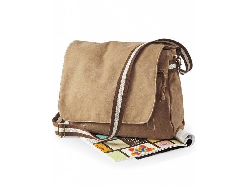 Quadra Desert Canvas Despatch Bag