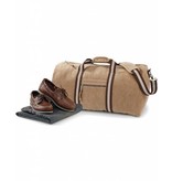 Quadra Desert Canvas Holdall