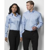 Kustom Kit Corporate Oxford Blouse LS