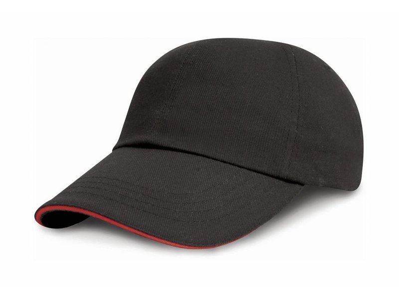 Result Headwear Kids Brushed Cotton Twill Cap