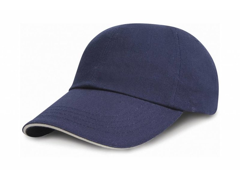 Result Headwear Kids Brushed Cotton Twill Cap