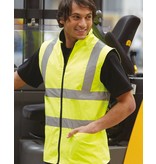 Yoko Hi-Vis Fleece Reversible Bodywarmer