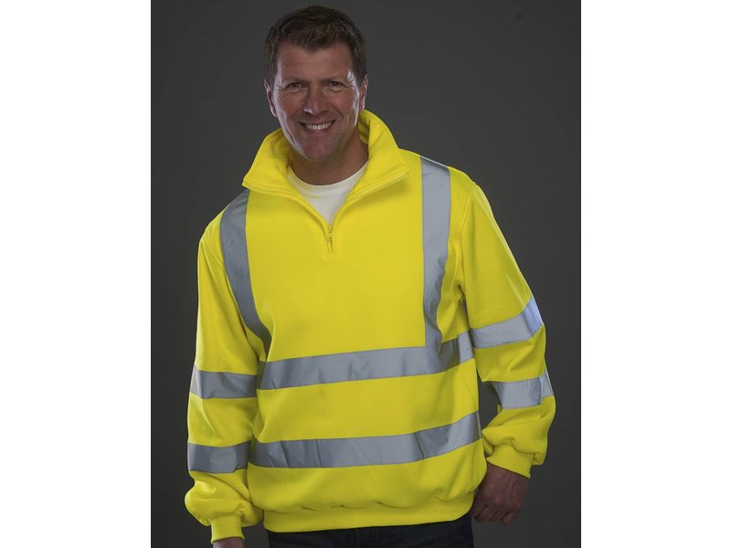 Yoko Hi Vis 1/4 Zip Sweater