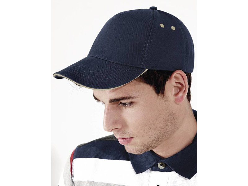 Beechfield Ultimate 5 Panel Cap - Sandwich Peak