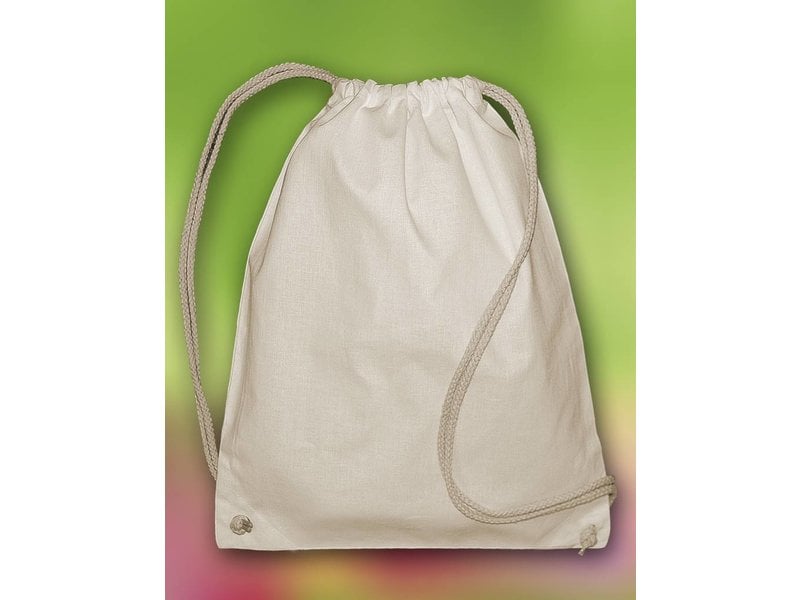 Bags by Jassz 'Pine' Organic Cotton Drawstring Backpack