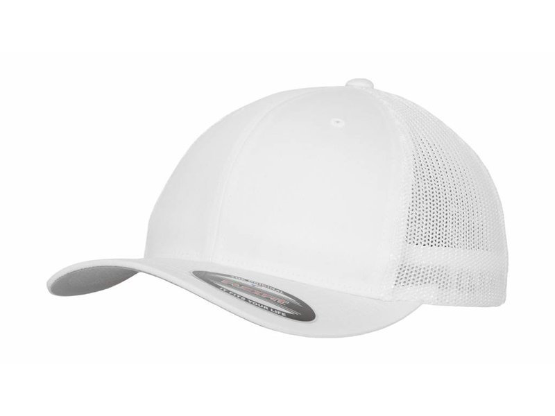 Flexfit Mesh Cotton Twill Trucker Cap