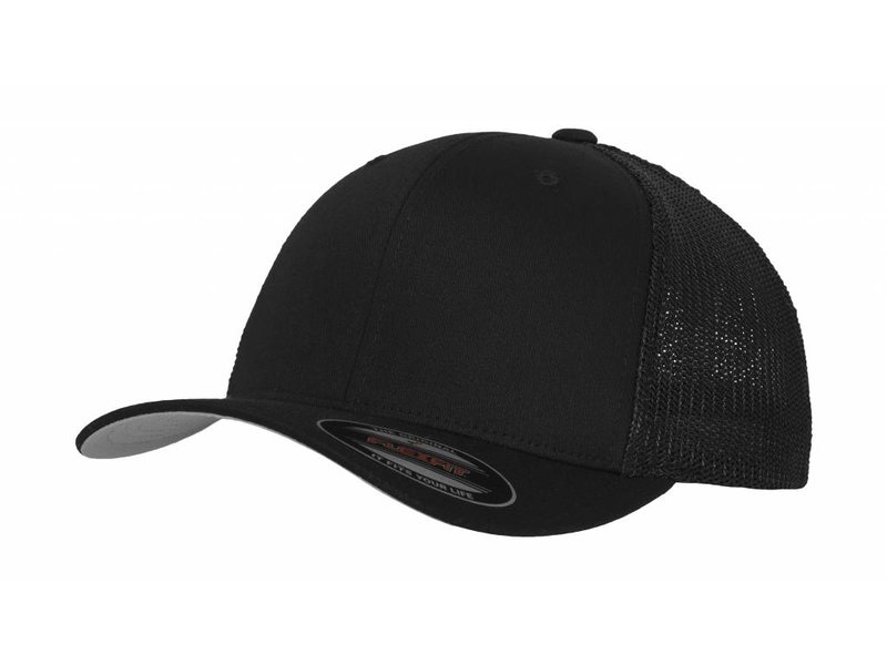 Flexfit Mesh Cotton Twill Trucker Cap