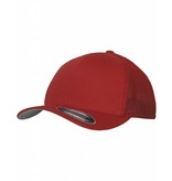 Flexfit Mesh Cotton Twill Trucker Cap