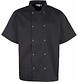 Premier Studded Front Short Sleeve Chef's Jacket