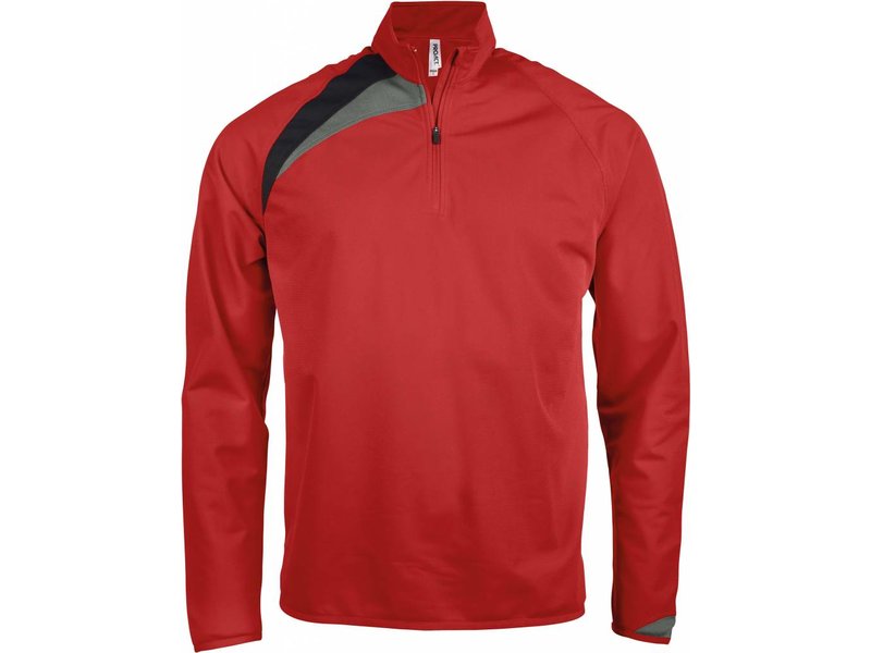 Proact Zip Neck Training Top