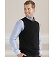 Russell Collection Mens V-Neck Sleeveless Knitted Pullover