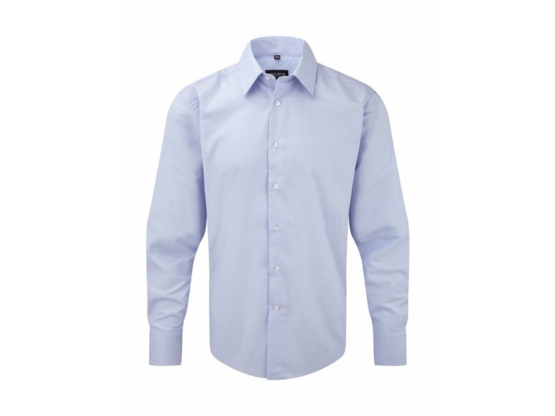 Russell Collection Men's L/SL Oxford Blouse