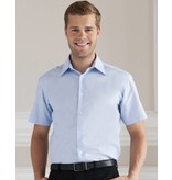 Russell Collection Men's S/SL Oxford Blouse