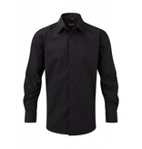 Russell Collection Men's L/SL Poplin Blouse