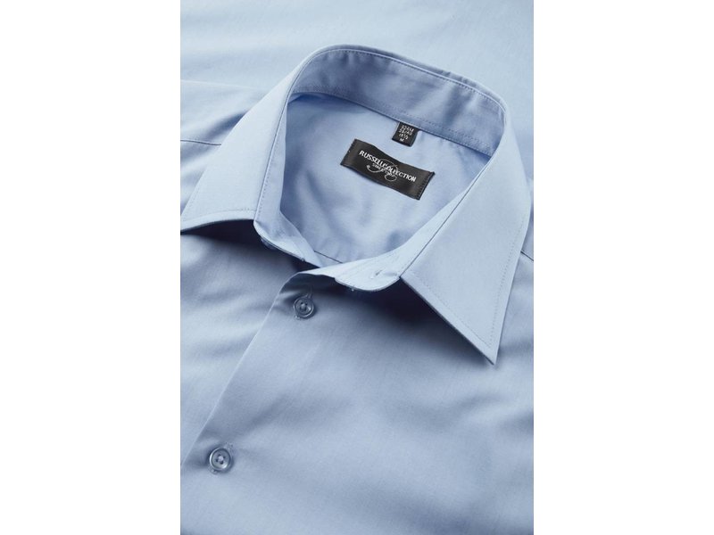 Russell Collection Men's L/SL Poplin Blouse