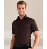 Russell Collection Tailored Shortsleeve Blouse Russell Collection Tailored Shortsleeve Blouse