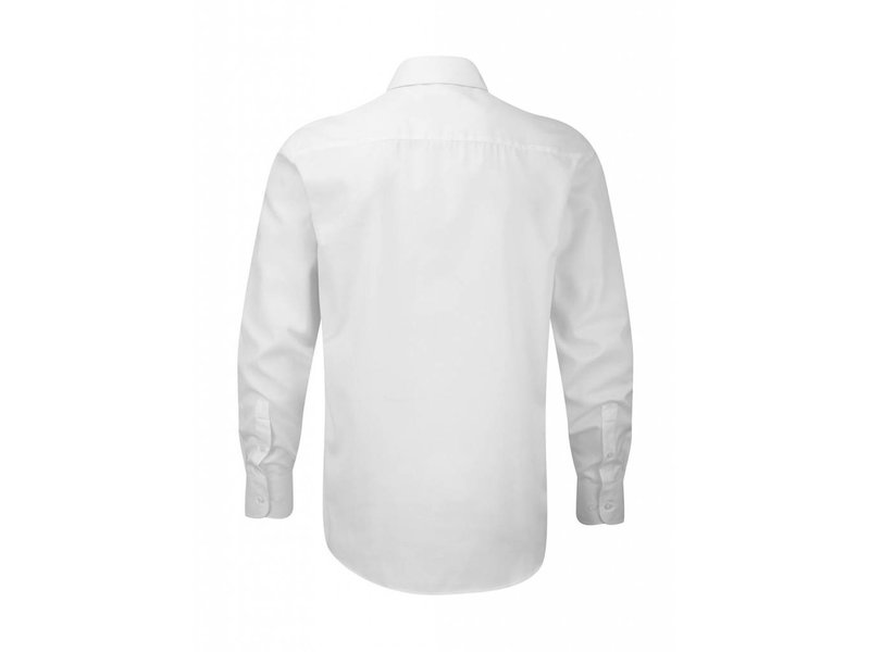 Russell Collection Men's LS Herringbone Blouse