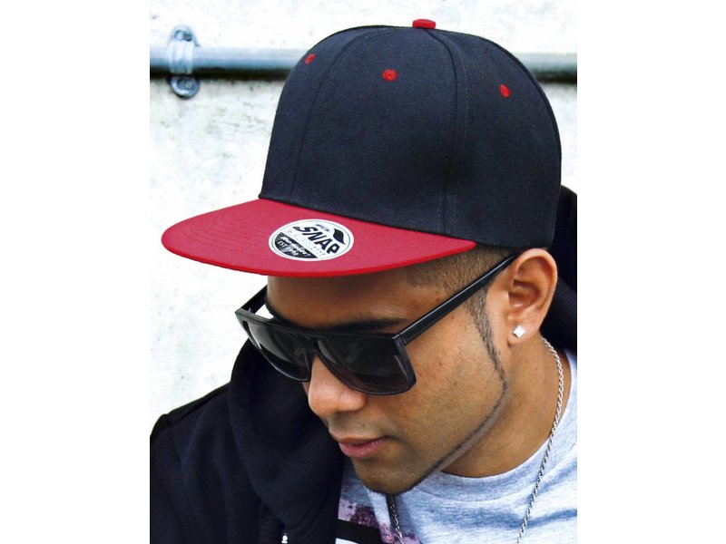 Result Headwear Bronx Original Flat Peak Snap Back Dual