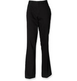 Henbury Ladies 65/35 Flat Fronted Chino Trousers