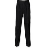 Henbury Men's 65/35 Flat Fronted Chino Trousers Henbury Men's 65/35 Flat Fronted Chino Trousers