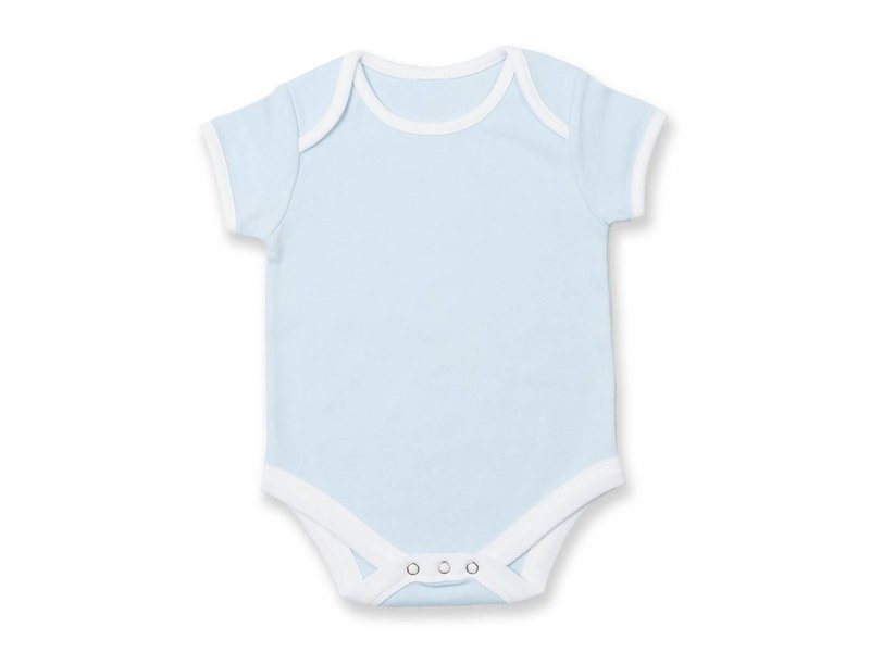 Larkwood Contrast Baby Bodysuit Romper