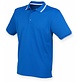 Henbury Men's Coolplus Short Sleeved Tipped Polo