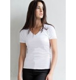 Skinni Fit | SK122 | Ladies' Feel Good V-neck T-shirt