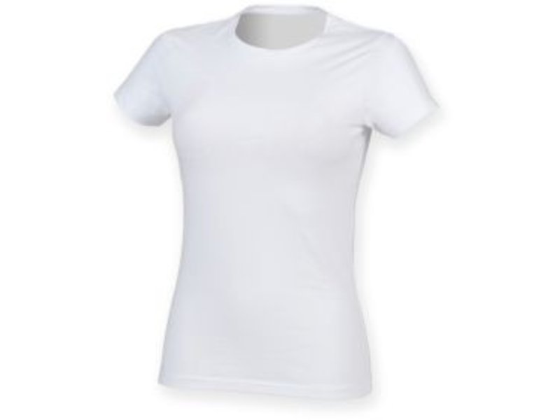 Skinni Fit | SK121 | Ladies' Feel Good Crew Neck T-shirt