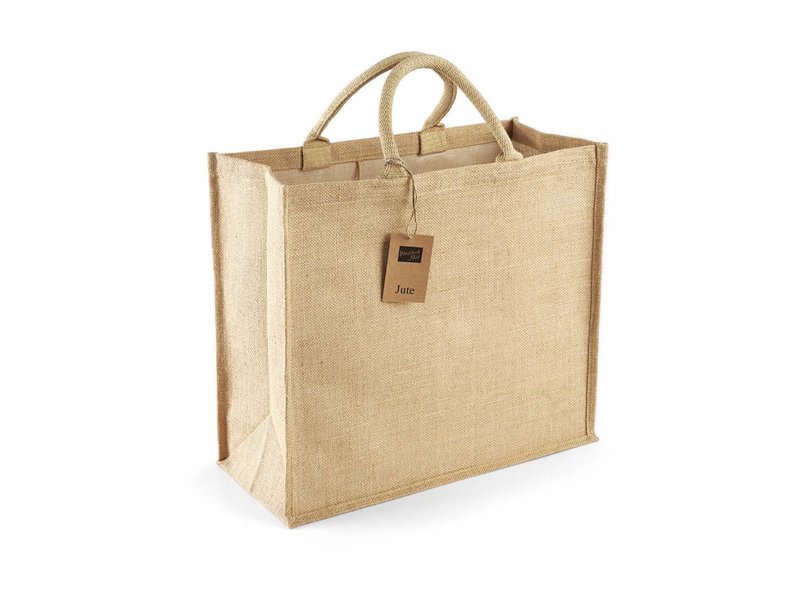 Westford Mill Jumbo Jute Shopper Natural